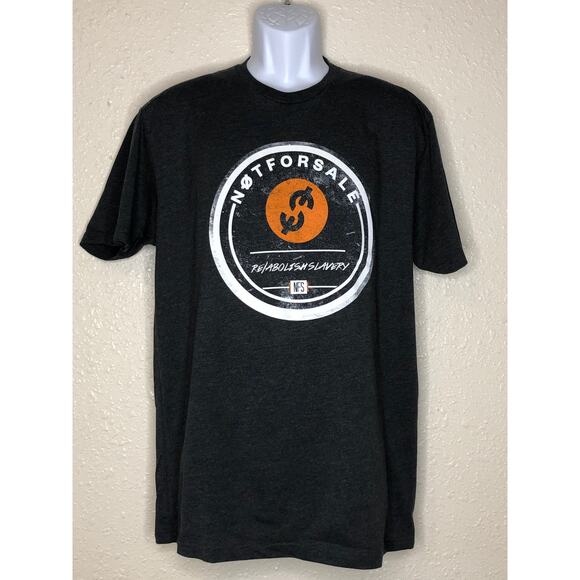 NFS Brand Men's Tee. Large Black Graphic Short Sleeve - Picture 1 of 6
